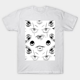Mystic Eye Pattern T-Shirt